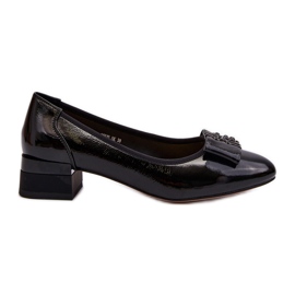 Vinceza Décolleté Ilvanna in vernice nera nero