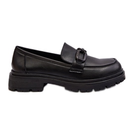 Vinceza Mocassini da Donna in Pelle Naturale Nero Imbleria
