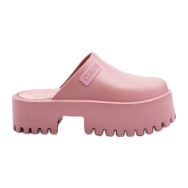 Infradito da donna su suola massiccia Big Star NN274020 Rosa