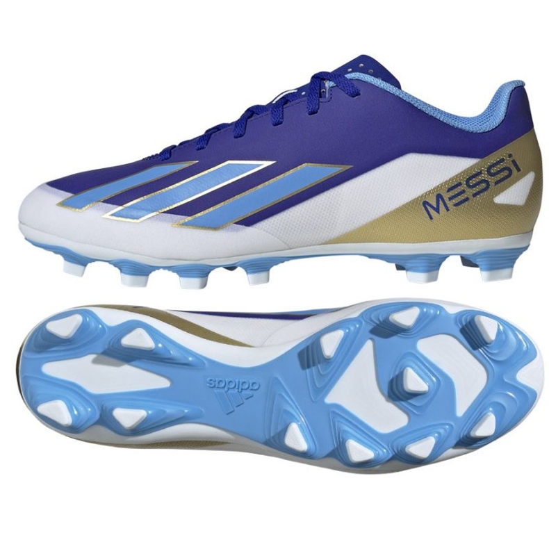 Scarpe Adidas X Crazyfast Club Messi FxG ID0724 blu
