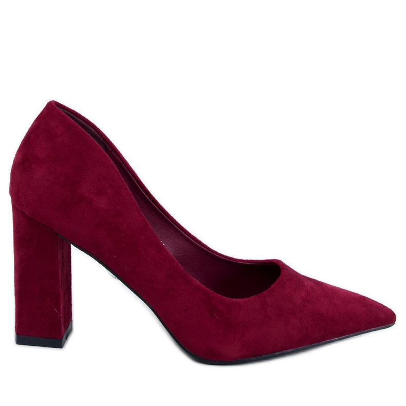 Décolleté a stiletto Verizon Wine rosso
