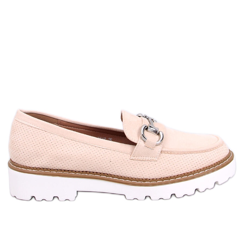 Mocassini da donna Clays Beige