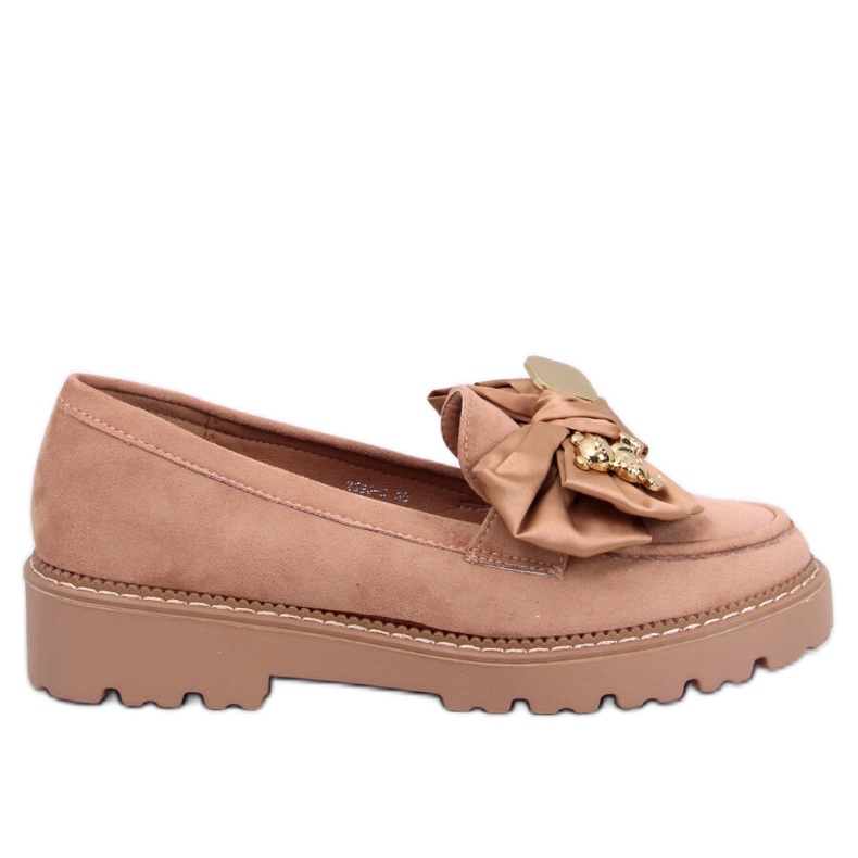 Mocassini Pennsy Camel con orsetto decorativo marrone