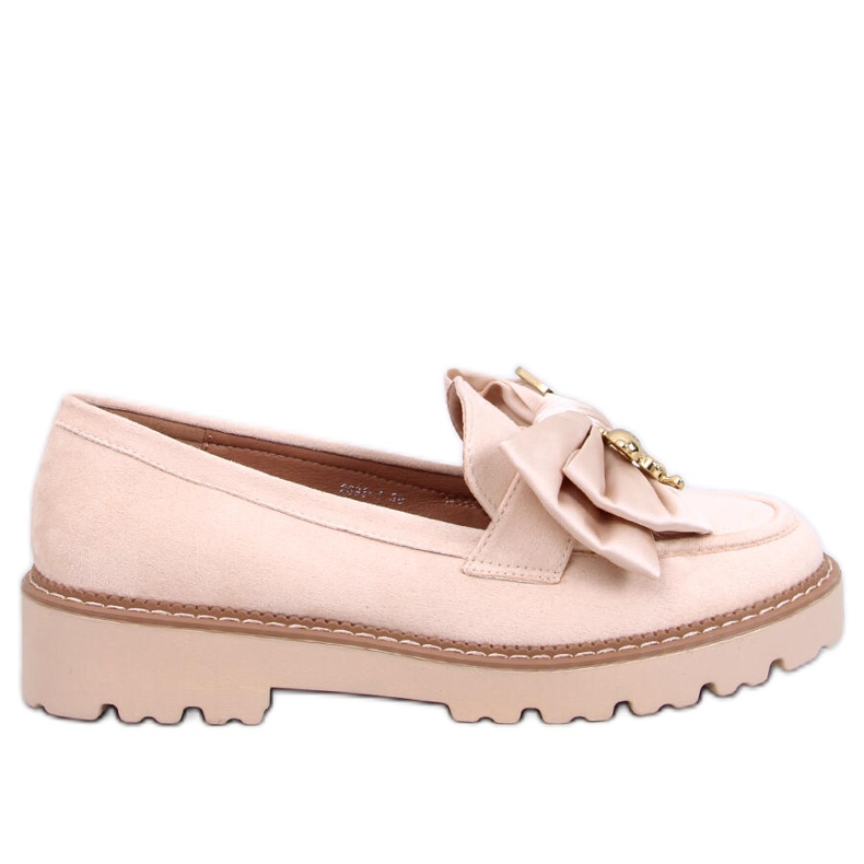 Mocassini Pennsy Beige con orsetto decorativo