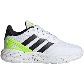 Scarpe Adidas Nebzed Lifestyle Lace Running IG2886 bianco