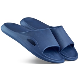 Infradito da piscina blu navy da donna e infradito da piscina per ragazzo