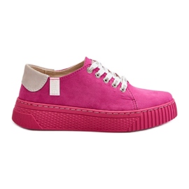 Sneakers da donna Memory Foam System Big Star NN276004 Fucsia rosa