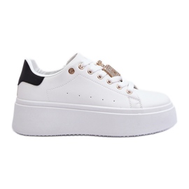Sneakers Da Donna Bianche Con Decorazione Celedria bianca