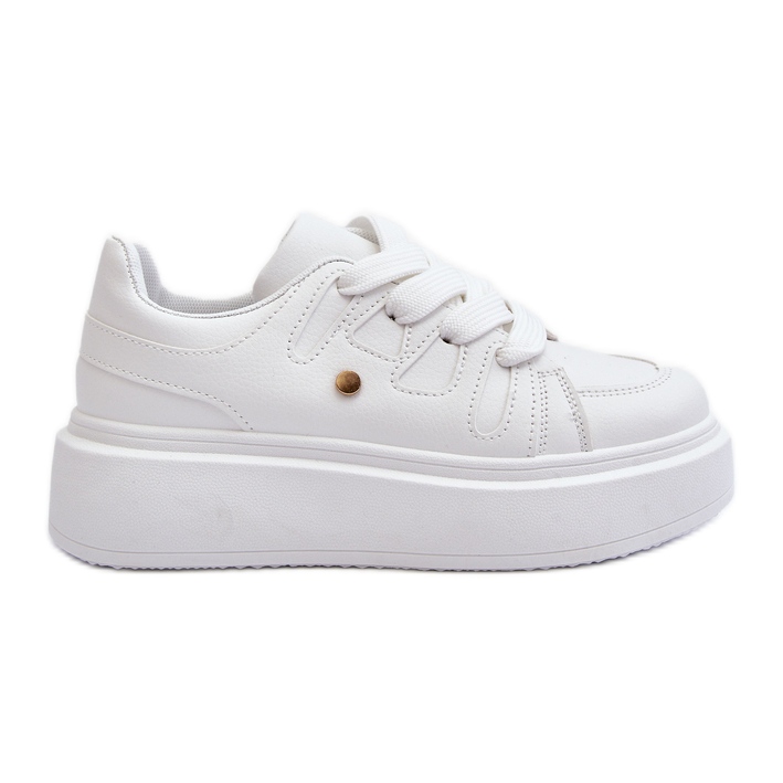Sneakers Platform da Donna, Asylia Bianca