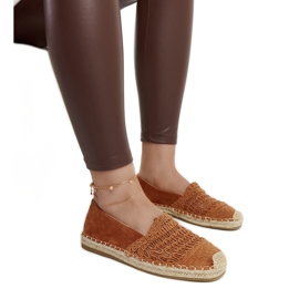 Espadrillas traforate marroni di Gordana marrone
