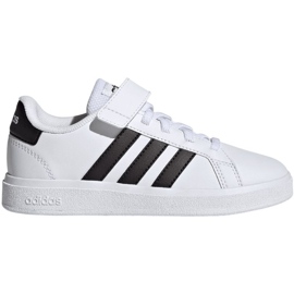 Scarpe Adidas Grand Court 2.0 El K Jr GW6521 bianco