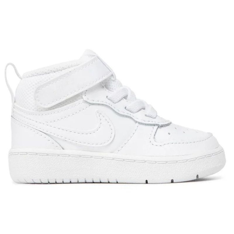 Scarpe Nike Court Borough Mid2 (TDV) Jr CD7784-100 bianca