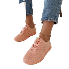 Sneaker Mairago in tessuto rosa