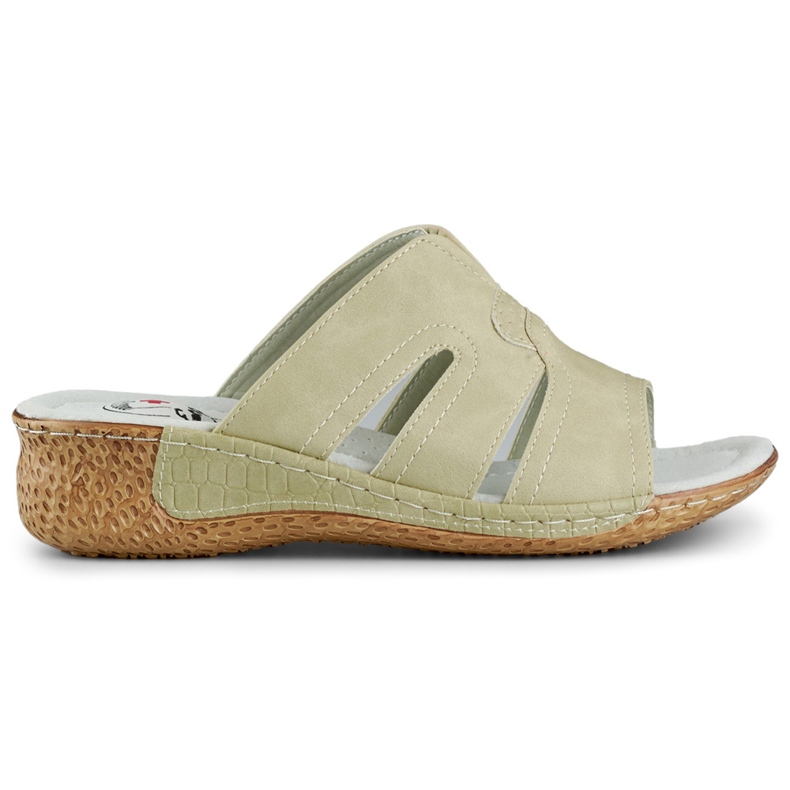 Infradito da donna sane, infradito comode e confortevoli beige