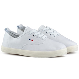 Sneakers bianche con suola bianca, sneakers da donna