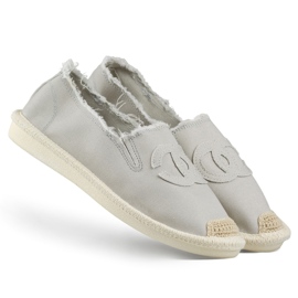 Espadrillas, mocassini e scarpe da ginnastica da donna grigie grigio