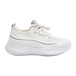 Scarpe sportive da donna Big Star NN274662 Bianche bianco