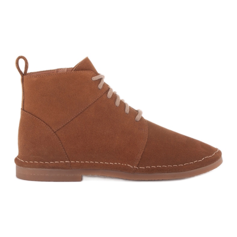 Marco Shoes Stivaletti con treccia marrone