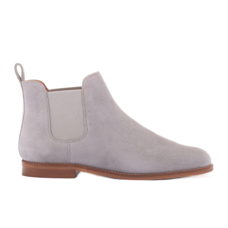 Marco Shoes Stivaletti Chelsea grigi di Iggy beige