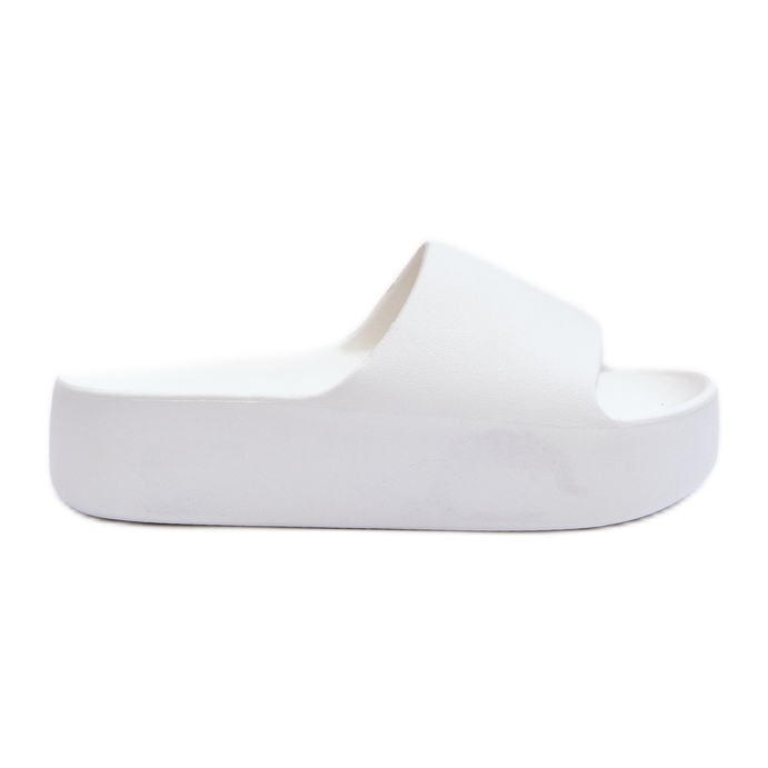 Infradito da donna con suola spessa bianche Oreithano bianca