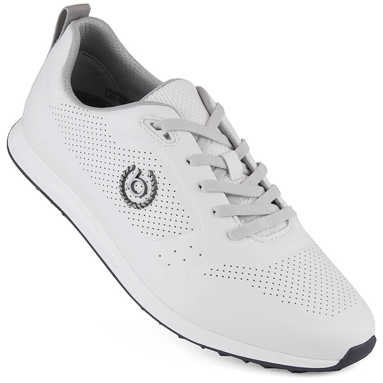 Scarpe sportive comode da uomo, Bugatti bianche NN153239 bianca