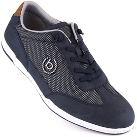 Comode scarpe sportive slip-on da uomo, blu navy Bugatti NN153404