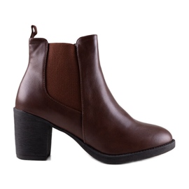 Stivaletti marroni Di classe marrone
