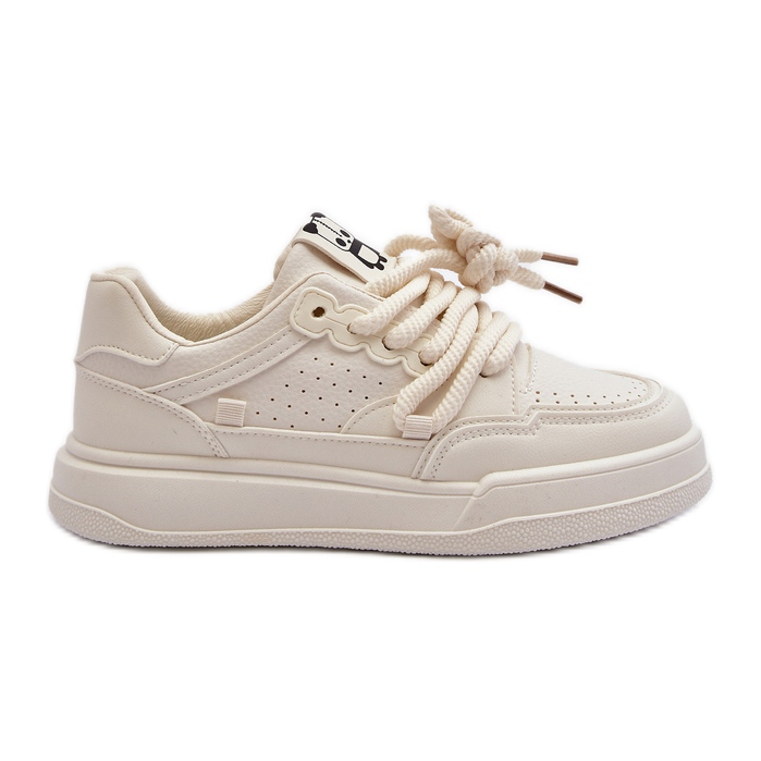 Sneakers da Donna in Eco Pelle Beige Avanalis