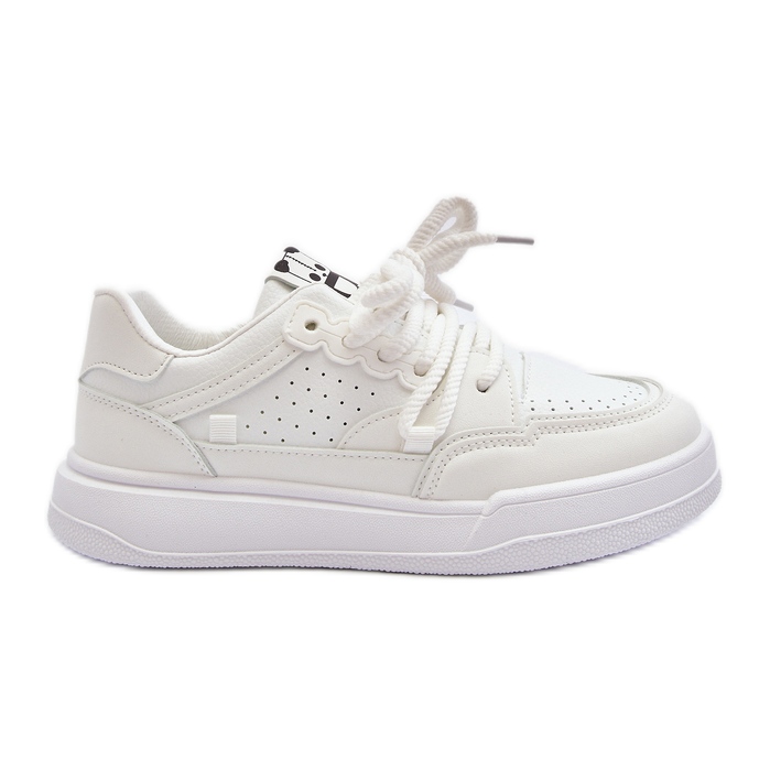 Sneakers da Donna in Eco Pelle Bianca Avanalis