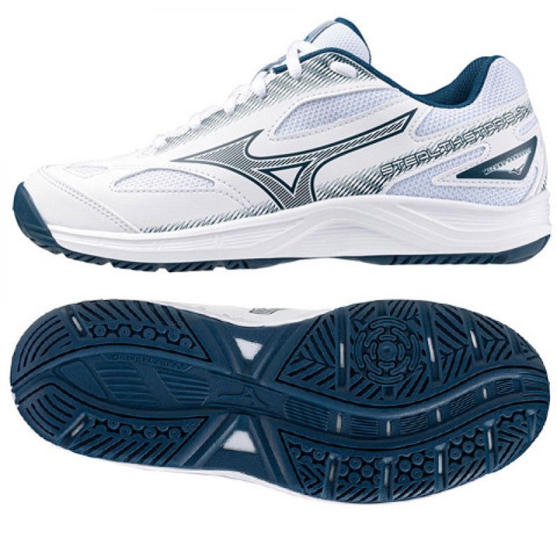 Scarpe da pallamano Mizuno Stealth Star 2 X1GC230721 bianca