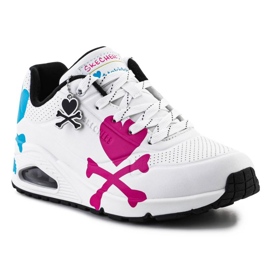 Scarpe Skechers Crossing Hearts W 155227-WMLT bianco