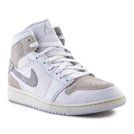 Scarpe Nike Air Jordan 1 Mid Se Craft DM9652-120 bianca