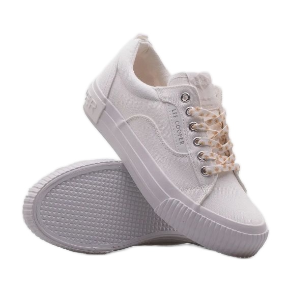 Scarpe da ginnastica Lee Cooper LCW-24-31-2170L bianca