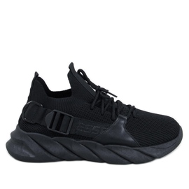 Scarpe da ginnastica a calzino Wades nere nero