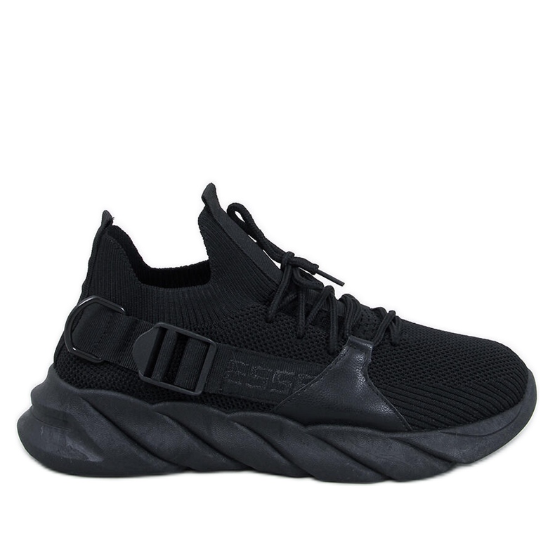 Scarpe da ginnastica a calzino Wades nere nero