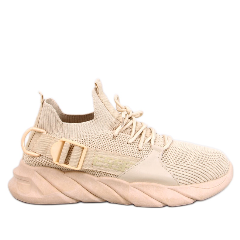 Scarpe da ginnastica a calzino Wades beige