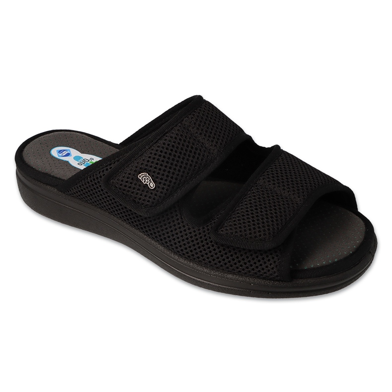 Ciabatte da uomo in pu Dr.Orto Befado 083M001 nere nero