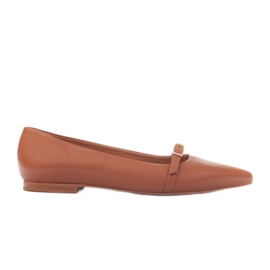 Marco Shoes Le ballerine di Helen marrone