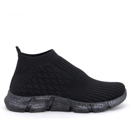 Darts Scarpe sportive a calzino nere nero