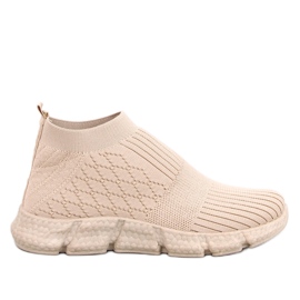 Darts Scarpe sportive a calzino beige
