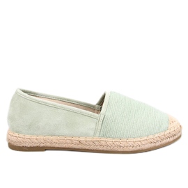 Espadrillas in tela Haydon Green da donna verde