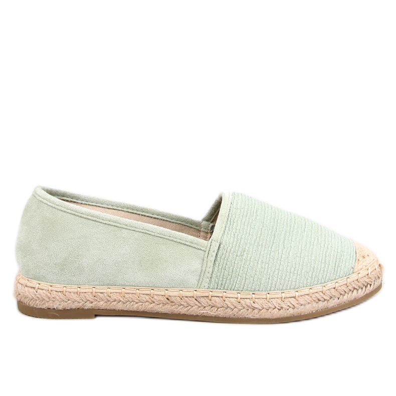Espadrillas in tela Haydon Green da donna verde