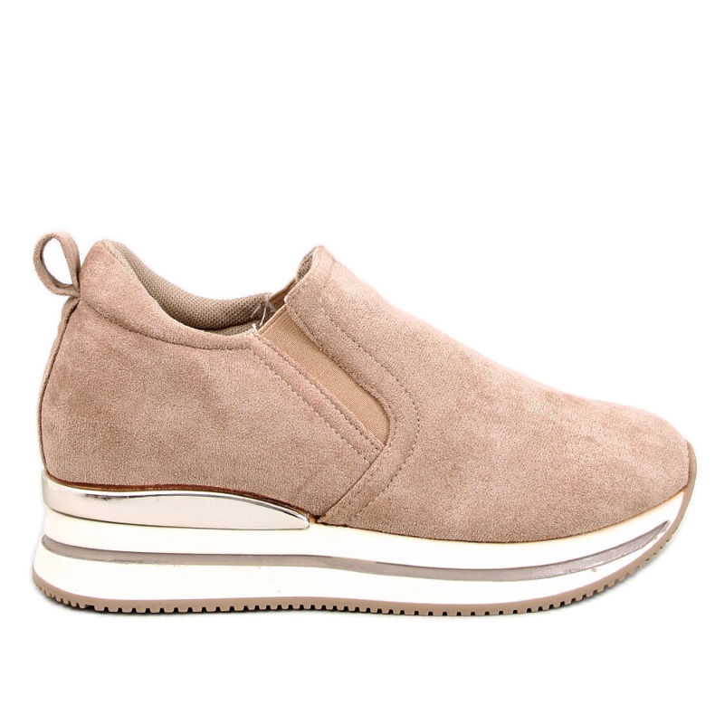 Scarpe con zeppa nascosta Boult Beige