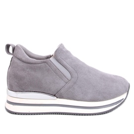 Scarpe con zeppa nascosta Boult Grey grigio