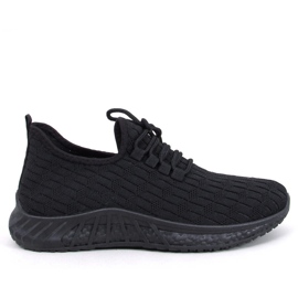 Scarpe sportive a calzino Barkes Allblack nero