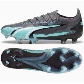 Scarpe da calcio Puma Ultra Ultimate Rush FG/AG M 107827-01 grigio