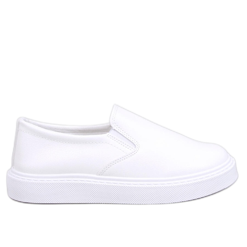 Allams Sneakers slip-on bianche bianca