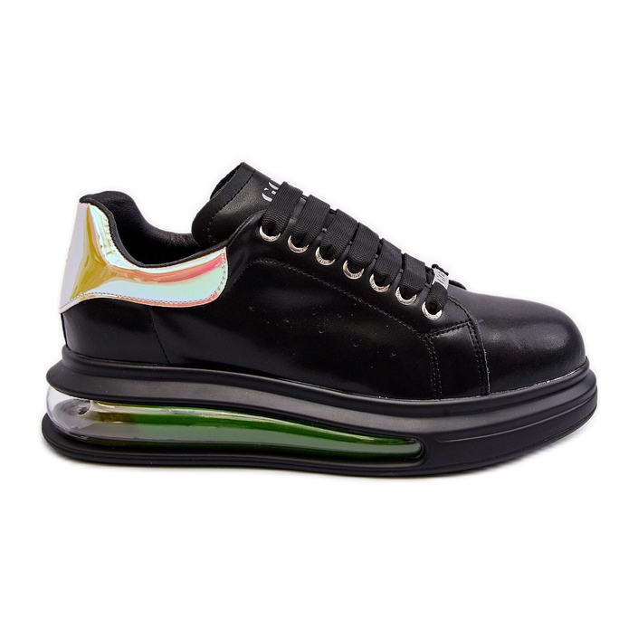 Sneakers da Donna in Pelle GOE NN2N4030 Nero