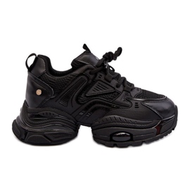 Sneakers con suola massiccia GOE NN2N4045 Nera nero