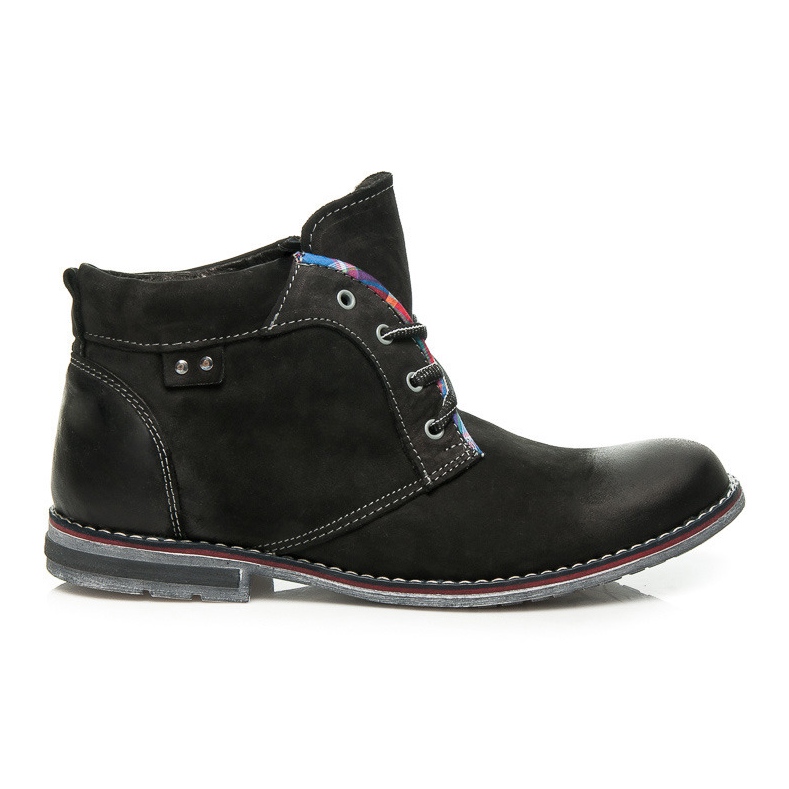 Lucca Scarpe da uomo stringate nero